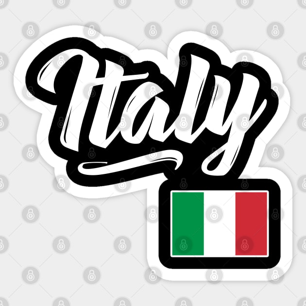 Italy Flag Italia Italian Italiano Sticker by E